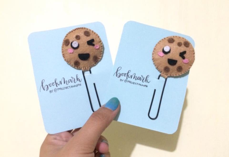 Handmade Cookie Bookmark